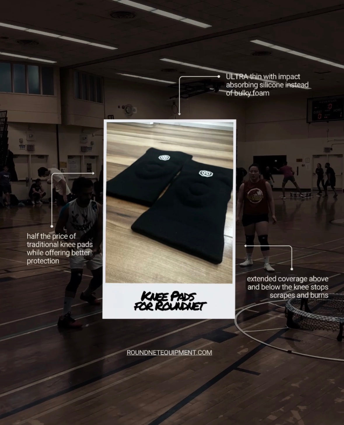 Knee Pads for Roundnet